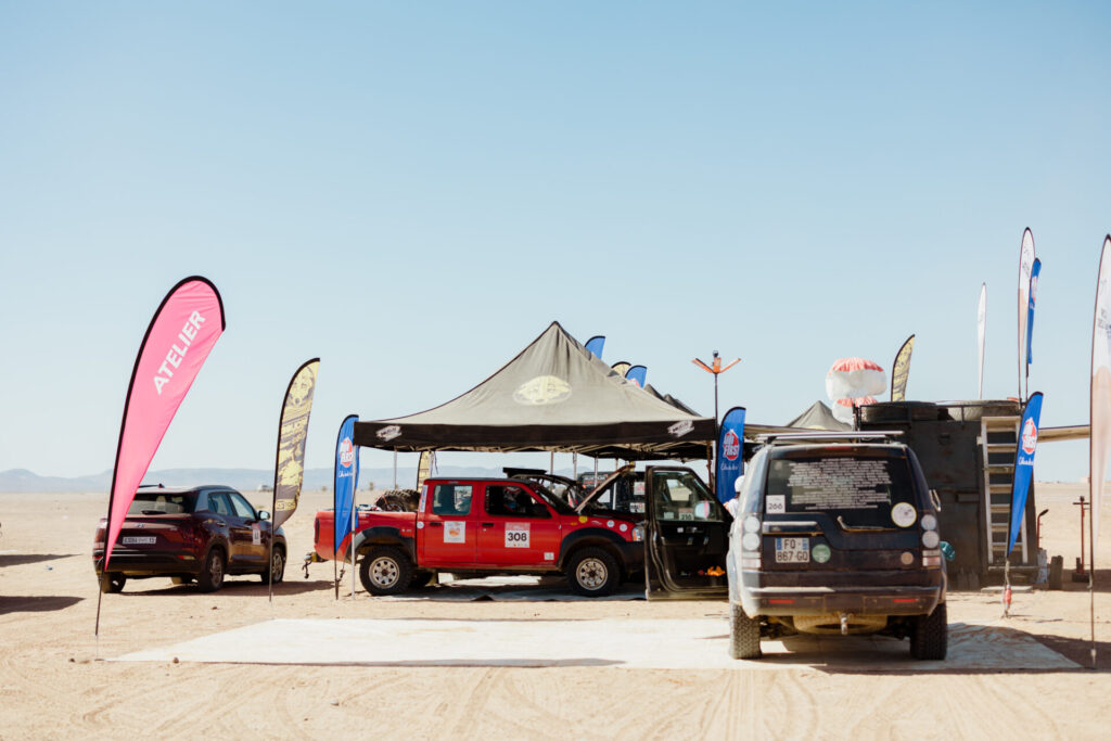 espace mécanique rallye Roses des Sables