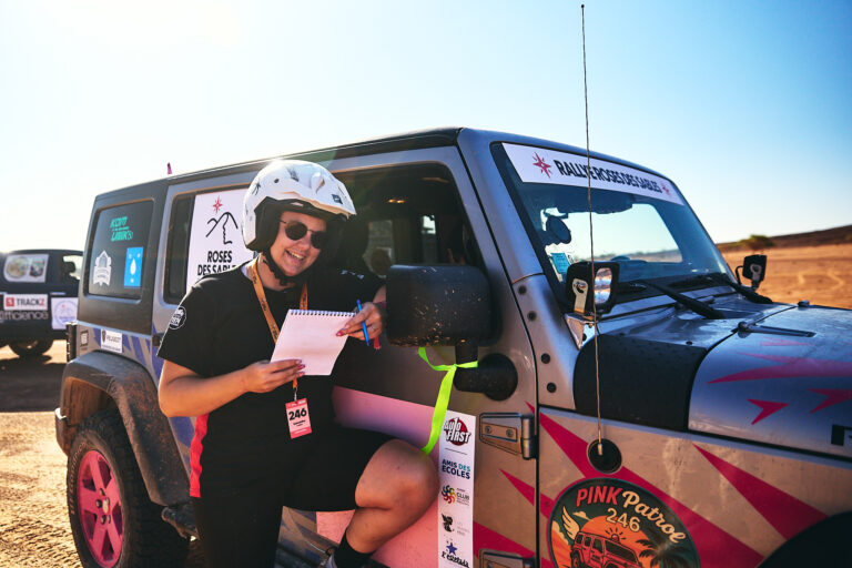 étape 1 rallye roses des sables