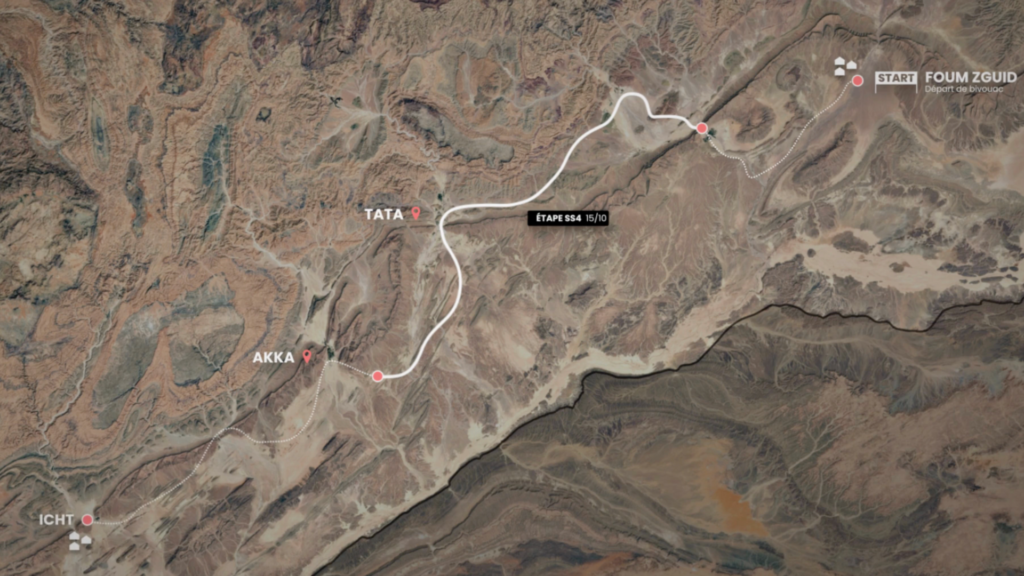 étape 4 rallye roses des sables 2026