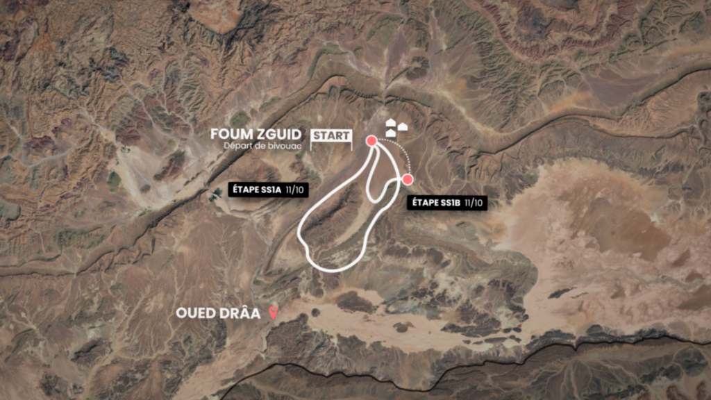 rallye roses des sables 2026 étape 1